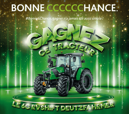 Deutz-Fahr : Tentez de gagner un tracteur !