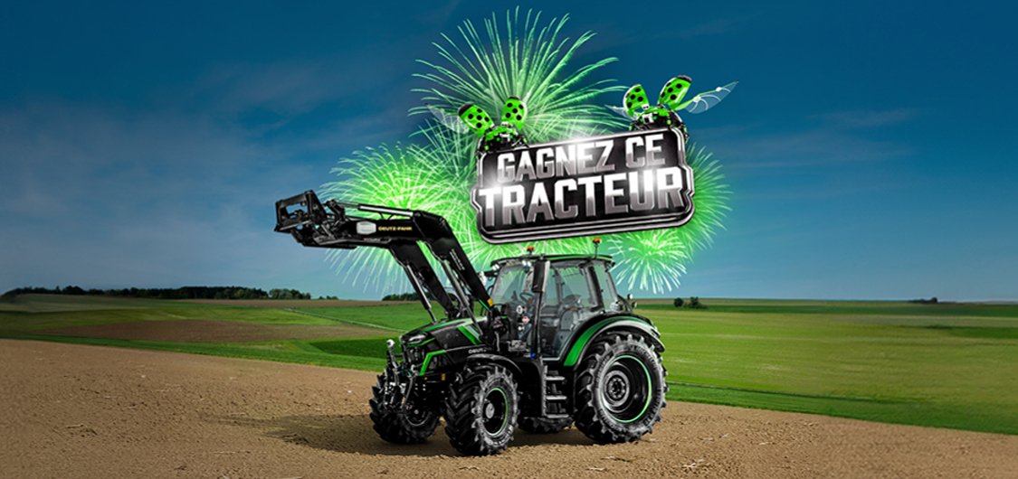 GRAND JEU DEUTZ-FAHR - Gagnez un tracteur !