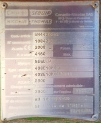 Pulvérisateur traîné Seguip SVX EN ATTENTE - 7
