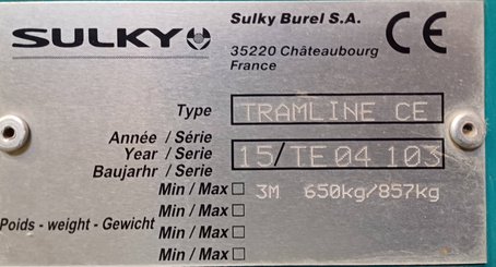 Semoir à grains Sulky COMPACT TRAMLINE CE - 4
