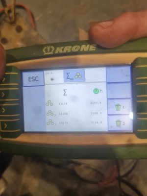 Presse à balles rondes Krone FORTIMA V 1800 MC